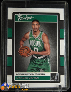 Jayson Tatum 2017-18 Donruss Optic The Rookies #3 RC basketball card, rookie card