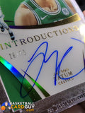 Jayson Tatum 2017-18 Immaculate Collection Immaculate Introductions Autographs /75 - Basketball Cards