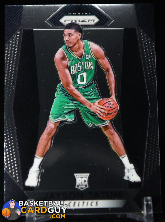 Jayson Tatum 2017-18 Panini Prizm #16 RC basketball card, prizm, rookie card