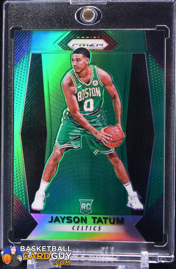 Jayson Tatum 2017-18 Panini Prizm Green Prizm RC (#2)