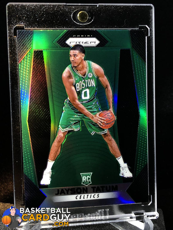 Jayson Tatum 2017-18 Panini Prizm Green Prizm RC - Basketball Cards