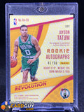 Jayson Tatum 2017-18 Panini Revolution Autographs Cubic RC /50 - Basketball Cards