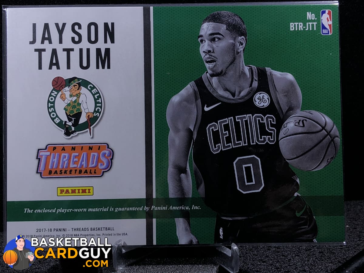 Jayson Tatum 2017-18 Panini Threads Box Topper (5x7) Rookie 