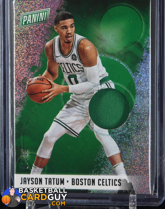 Jayson Tatum 2018 Panini National Convention Jersey Sparkle RC #/15 - Basketball Cards
