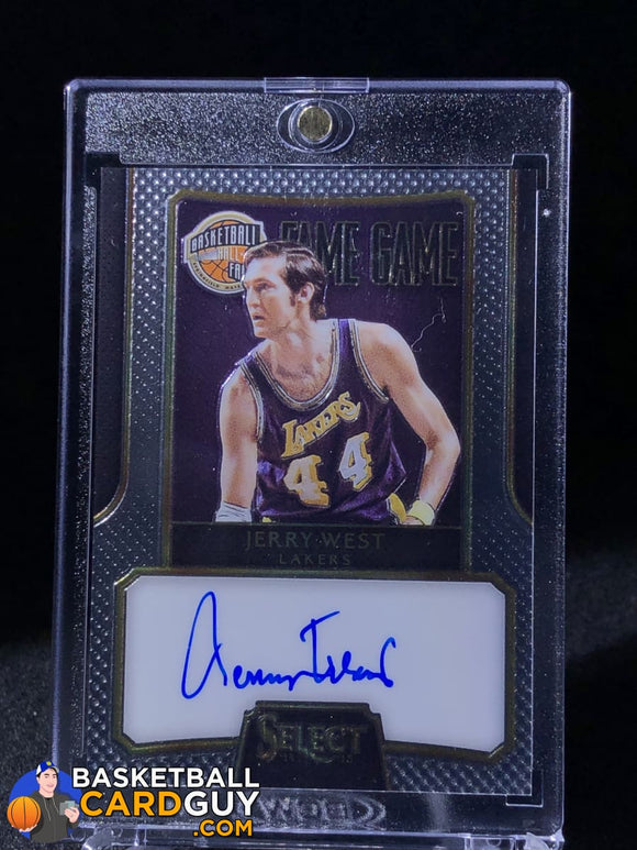 Jerry West 2014-15 Select Fame Game Autographs #/60 - Basketball Cards