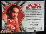 Joakim Noah 2007-08 SPx Super Scripts RC #JN autograph, basketball card, rookie card