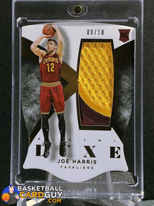 Joe Harris 2014-15 Panini Luxe Memorabilia Die Cuts Prime Gold /10 - Basketball Cards