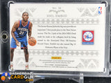 Joel Embiid 2014-15 Panini Excalibur Rookie Rampage Autograph Jerseys Prime Letter RPA #/25 - Basketball Cards