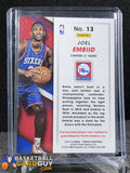 Joel Embiid 2014-15 Panini Threads Rookie Threads #13 - Basketball Cards