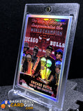 Jordan Pippen Rodman 1997-98 Topps Chrome Refractors #51 Checklist/Bulls - Basketball Cards