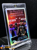 Jordan Pippen Rodman 1997-98 Topps Chrome Refractors #51 Checklist/Bulls - Basketball Cards
