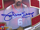 Julius Erving 2007-08 Ultimate Collection Leadership Autographs - Basketball Cards