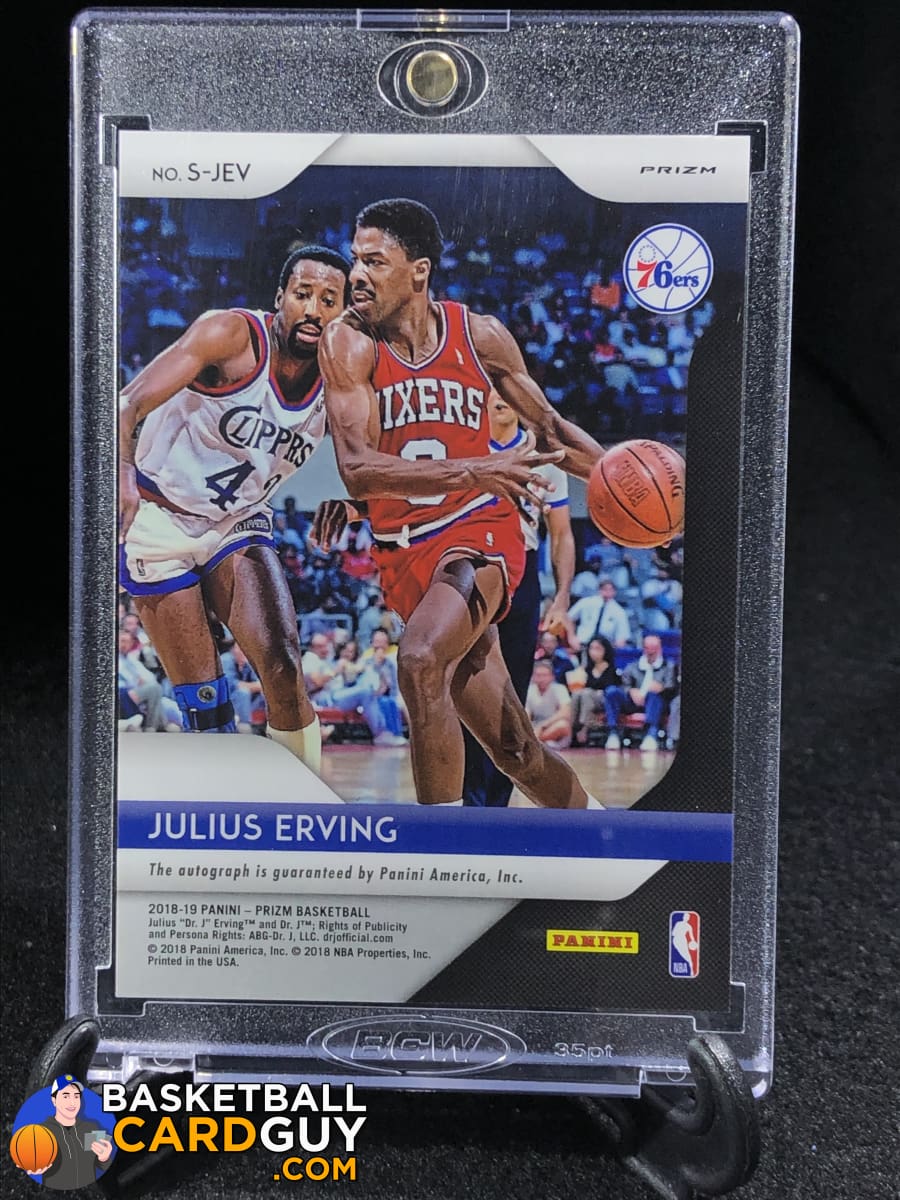 2018-19 Panini Prizm - Julius Erving signature choice prizm | eBay