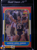 Kareem Abdul-Jabbar 1986-87 Fleer #1 - Basketball Cards