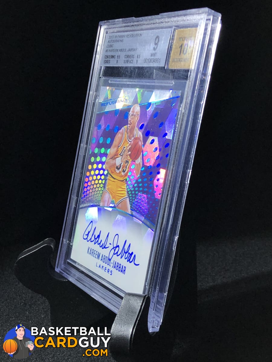 Kareem Abdul-Jabbar 2017-18 Panini Revolution Autographs Kareem Abdul-Jabbar 2017-18 Panini Revolution Autographs