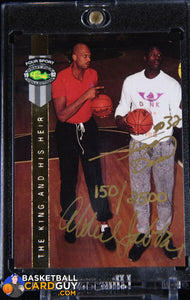 Kareem Abdul-Jabbar / Shaquille O’Neal 1992 Classic Four Sport LPs AU #/2500 autograph, basketball card, numbered