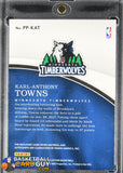 Karl-Anthony Towns 2016-17 Immaculate Collection Premium Patch Autographs #/35 autograph, basketball card, numbered, patch