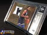Karl-Anthony Towns 2017-18 Panini Opulence Precious Swatch Signatures Silver #/14 BGS 9/10 - Basketball Cards