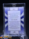 Karl Malone 2012-13 Leaf Ultimate Patch Autographs #KM2 Karl Malone Blue/25 - Basketball Cards