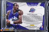 Karl Malone 2014-15 Panini Spectra Hall of Fame Autograph Materials #/35 - Basketball Cards