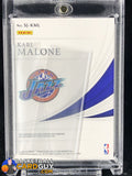 Karl Malone 2018-19 Immaculate Collection Sneaker Swatches Signatures Jumbo #/10 - Basketball Cards