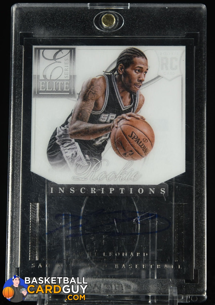 Kawhi Leonard 2012-13 Elite Series Rookie Inscriptions Autographs