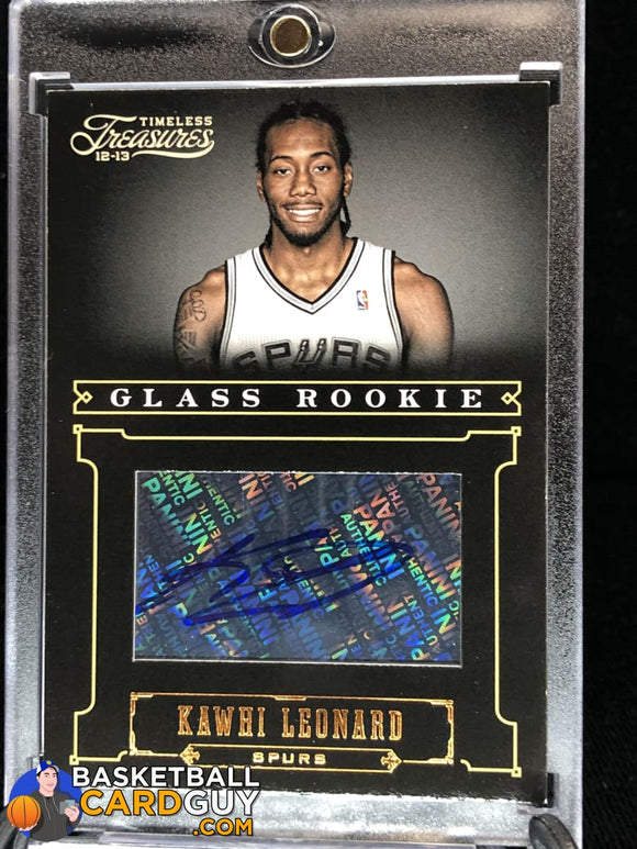 Kawhi Leonard 2012-13 Timeless Treasures Glass Rookie #/499 RC - Basketball Cards