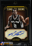 Kawhi Leonard 2012-13 Timeless Treasures Time to Shine RC Autographs #/199 basketball card, numbered, prizm, rookie card