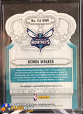 Kemba Walker 2017-18 Crown Royale Crown Autographs #/75 - Basketball Cards