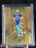 Kemba Walker 2017-18 Panini Opulence Identifying Ink #/35 - Basketball Cards