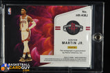 Kenyon Martin Jr. 2020-21 Hoops Hot Signatures Rookies Red #44 RC #25/25 autograph, basketball card, numbered, rookie card