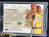 Kevin Durant 2007-08 Fleer Hot Prospects #123 Rookie Patch Auto RPA RC - Basketball Cards
