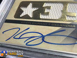Kevin Durant 2008-09 Upper Deck Premier Attractions Autographs Jerseys #ATKD BGS 8.5 - Basketball Cards