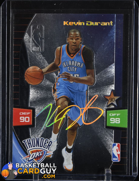 Kevin Durant 2009-10 Adrenalyn XL Ultimate Signature NBA Logo #6