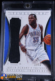 Kevin Durant 2013-14 Panini National Treasures Timelines Materials #/99 basketball card, jersey, numbered