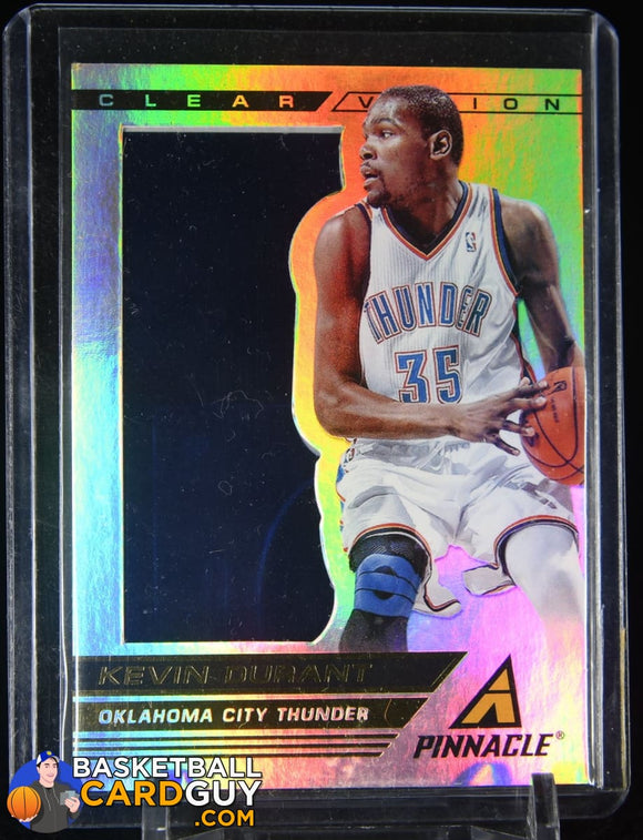 Kevin Durant 2013-14 Pinnacle Clear Vision 1st Quarter #71 basketball card