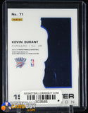 Kevin Durant 2013-14 Pinnacle Clear Vision 1st Quarter #71 basketball card