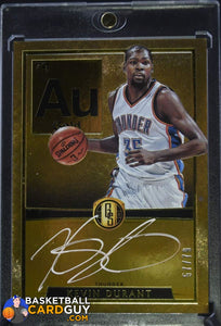 Kevin Durant 2015-16 Panini Gold Standard AU Autographs #2 - Basketball Cards