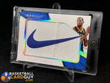 Kevin Durant 2017-18 Immaculate Collection Game-Worn Nike Brand Logos 2/2 - Basketball Cards