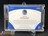 Kevin Durant 2017-18 Immaculate Collection Game-Worn Nike Brand Logos 2/2 - Basketball Cards