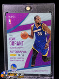 Kevin Durant 2017-18 Panini Revolution Autographs Cubic #/50 - Basketball Cards