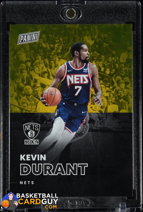 Kevin Durant 2022 Panini National Convention Gold #23 #/10 basketball card, numbered
