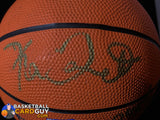 Kevin Garnett Autographed Mini Basketball Fleer Diamond Ink Points Redemption Century Marks - Basketball Cards