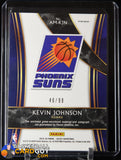Kevin Johnson 2019-20 Select Autographed Memorabilia Prizms Purple #12 autograph, basketball card, jersey, numbered, prizm