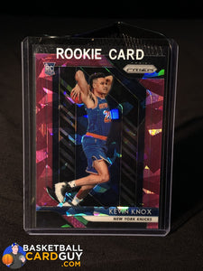 Kevin Knox 2018-19 Panini Prizm Prizms Pink Ice #217 - Basketball Cards