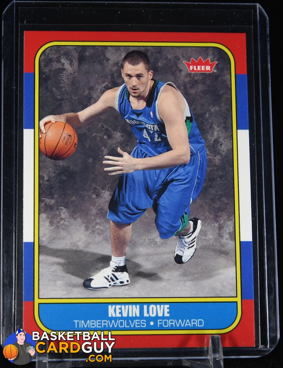 Kevin Love 2008-09 Fleer 1986-87 Rookies basketball card, rookie card