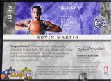 Kevin Martin 2004-05 SP Signature Edition AKA Autographs K-Mart Inscription #/100 basketball card