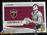 Kevin Porter Jr 2019-20 Absolute Memorabilia Tools of the Trade Three Swatch Signatures Level 1 #/199 autograph, basketball card, patch, 
