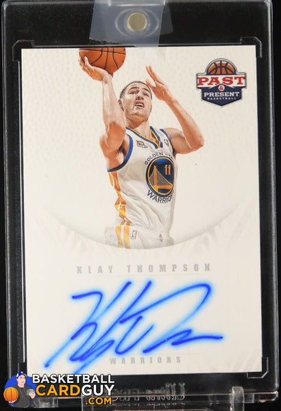 Klay Thompson 2012 13 Panini Past and Present Signatures 172 2 Basketball Card Guy