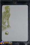 Klay Thompson Printing Plate Yellow 2014-15 Immaculate Collection 1of1, basketball card